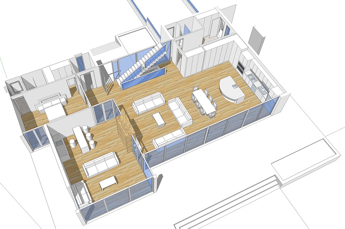 BUY Our 3 Level Beverly Hills Dream House 3D Floor Plan Next Generation Living Homes