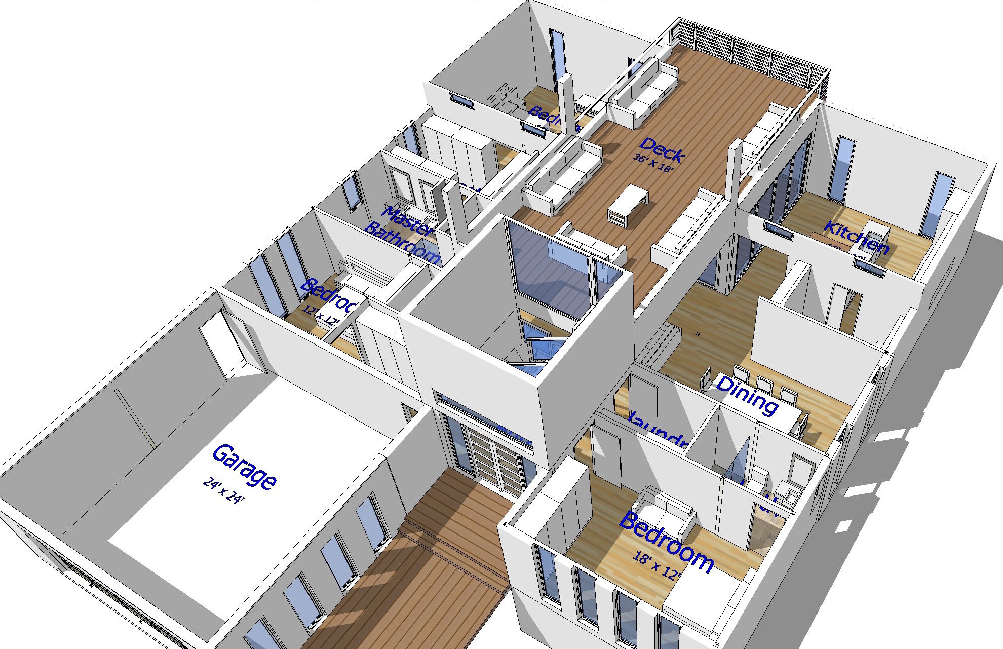 BUY Our 2 Level Steel Frame Home 3D Floor Plan Next Generation Living