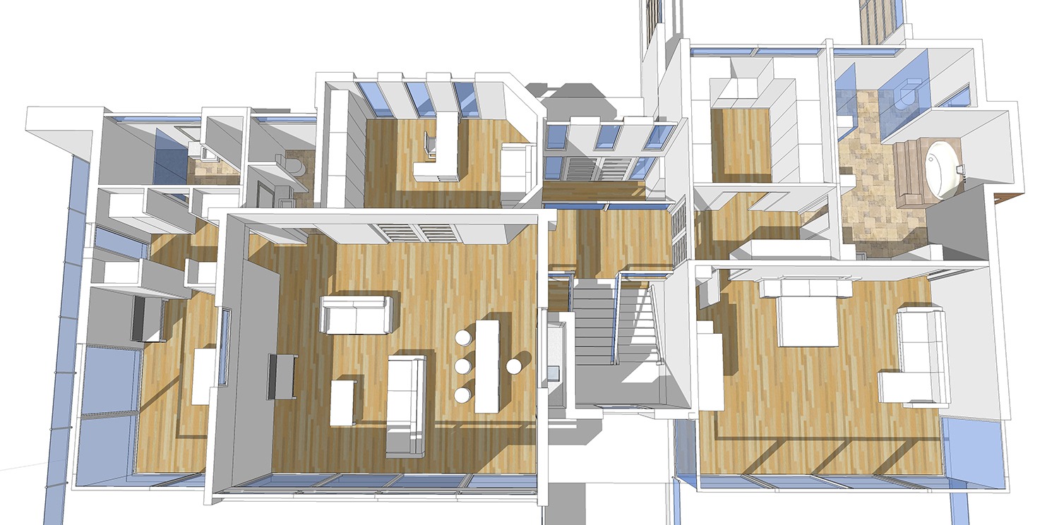  BUY  Our 2 Level Modern Glass Home  3D  Floor Plan Next 